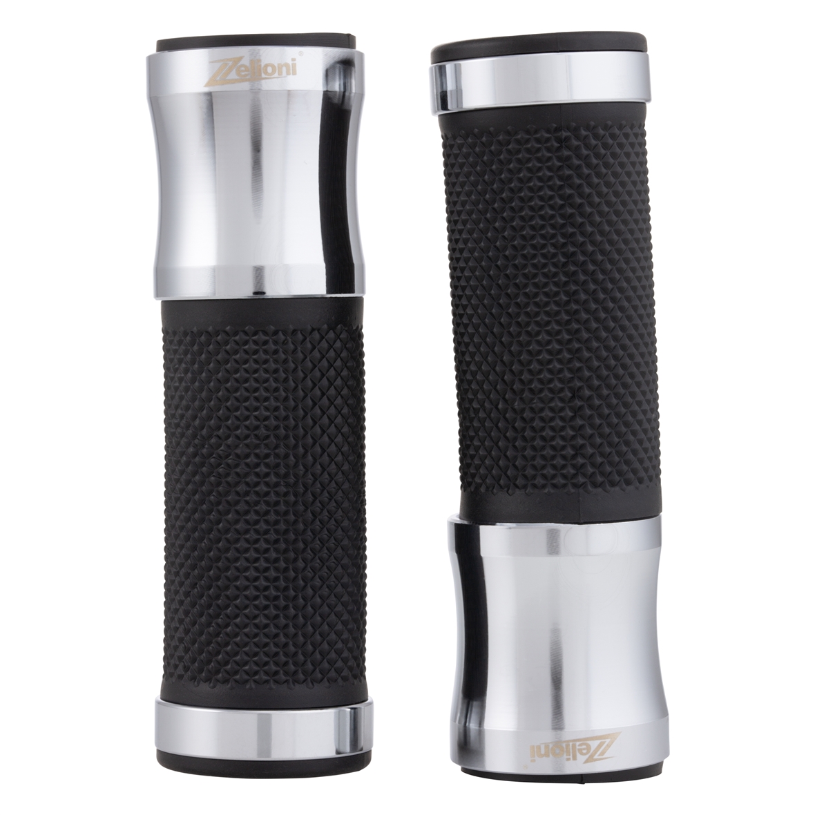 Poignées Zelioni chrome pour Vespa ET/LX/LXV/S/Primavera/Sprint 50-150ccm