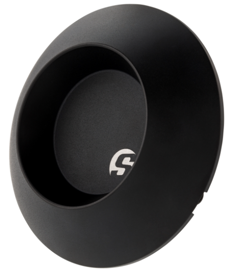 Cache couvercle vario pour Vespa, noir mat