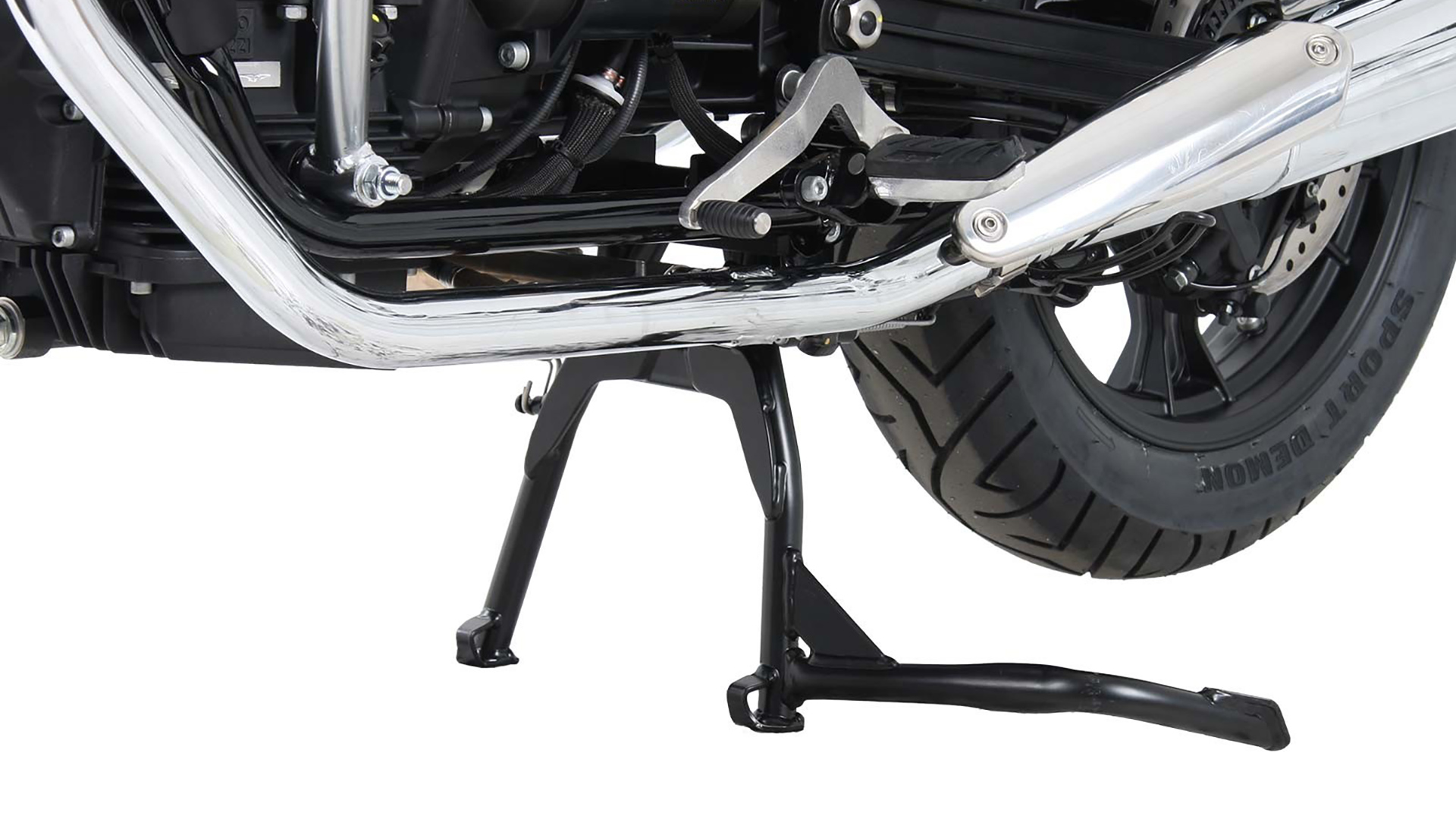 Béquille principale pour Moto Guzzi V7 850 Spécial/Stone/Centenario (21-24) Hepco & Becker