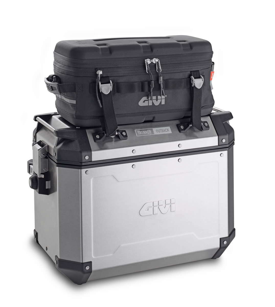 Givi Kit de valises latérales en aluminium Trekker Outback 48L Monokey