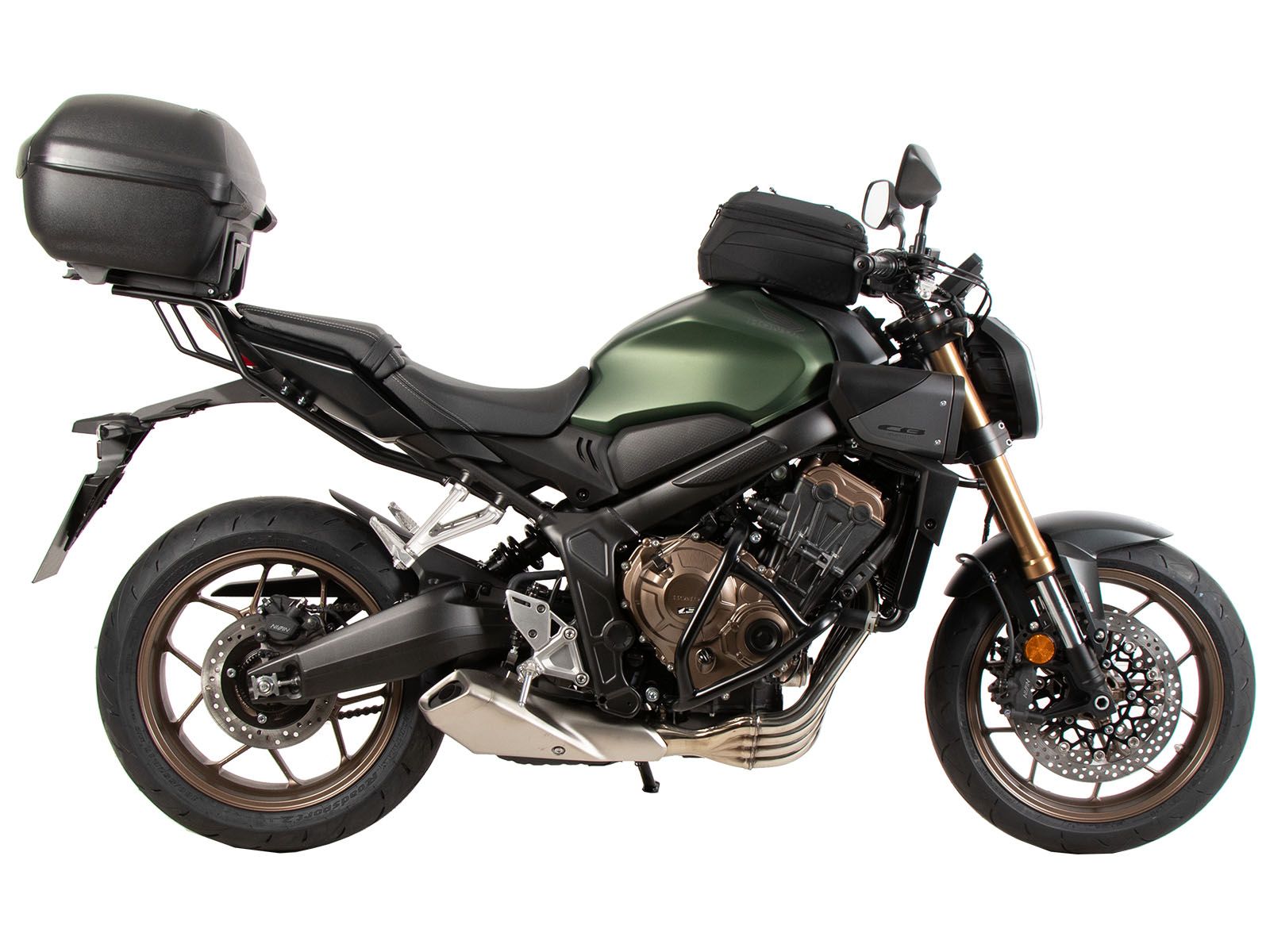 Support de top case Easyrack noir pour Honda CB 650 R / E-Clutch (24-) Hepco & Becker
