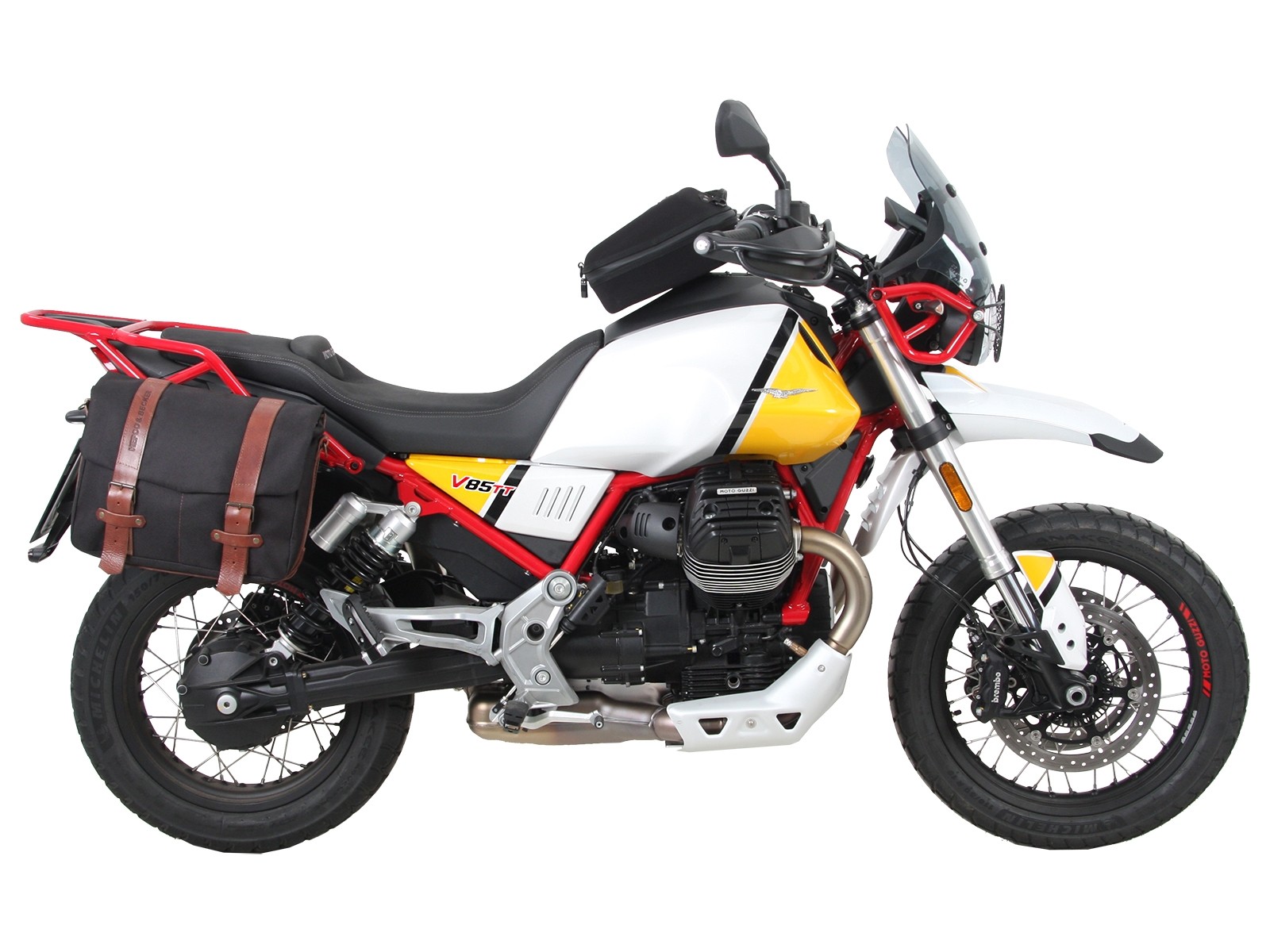 Support latéral C-Bow noir pour V85 TT (année 19-) Hepco & Becker