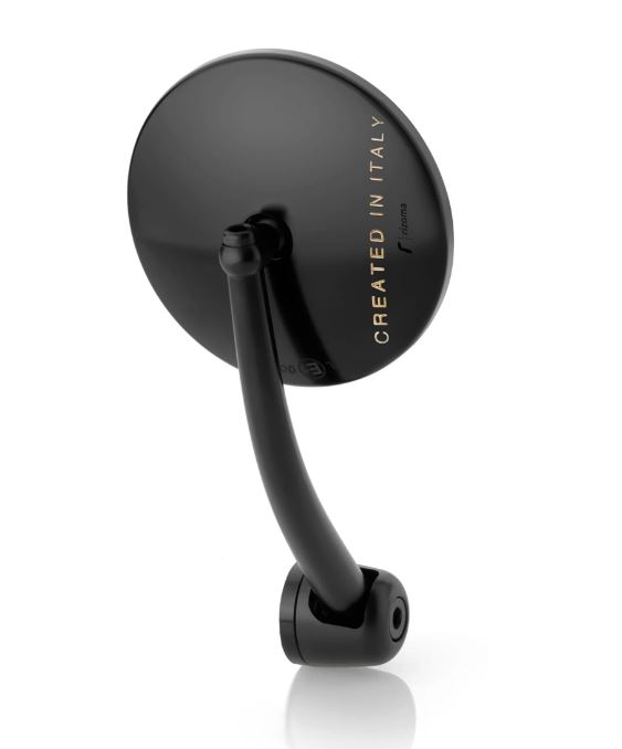 Rétroviseur d'extrémité de guidon RIZOMA "SPIRIT RS" pour Vespa GTS/GTS Super/GTV/GT, inscription bronze