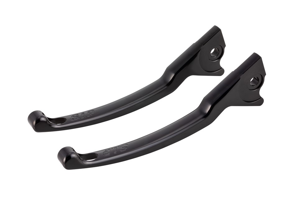 Jeu de leviers de frein sport pour Vespa, droite et gauche, noir