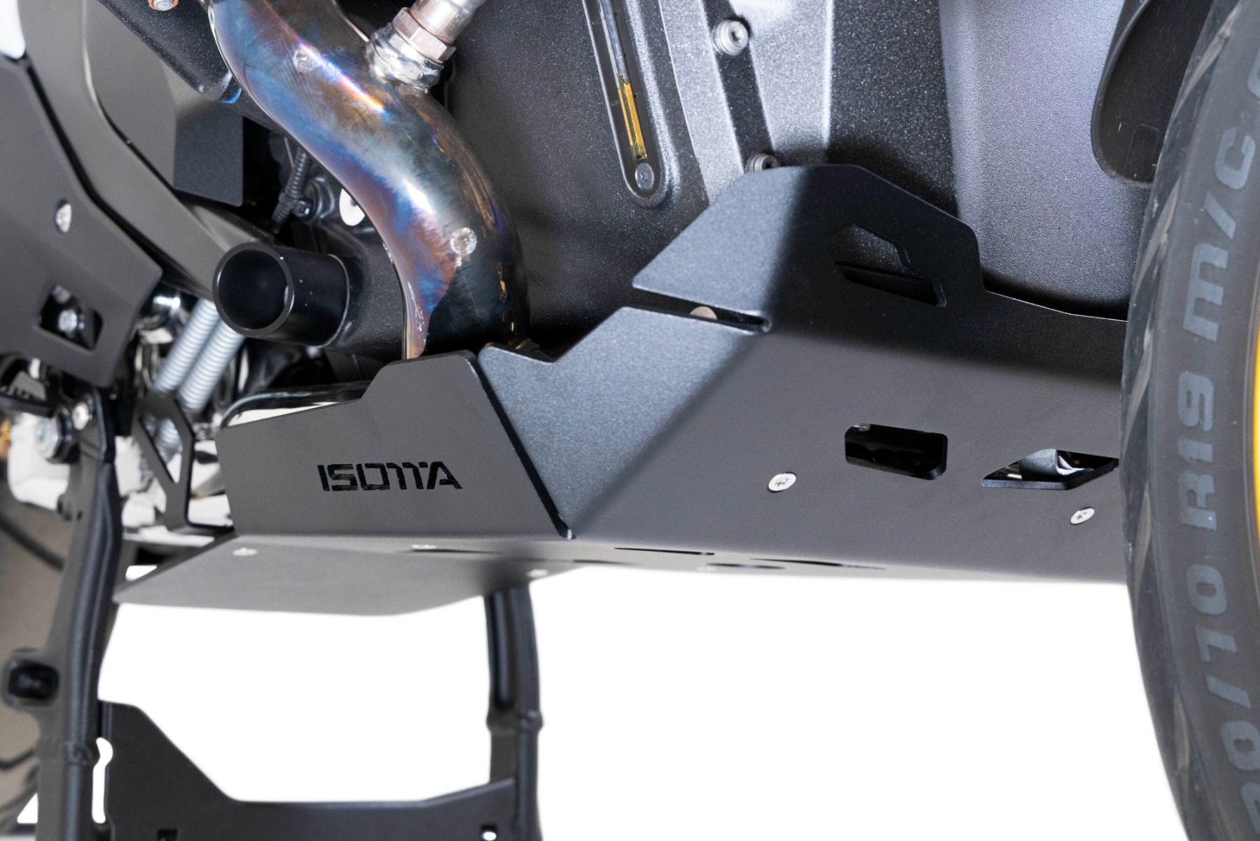 Plaque de protection moteur en aluminium pour BMW R 1300 GS, noir