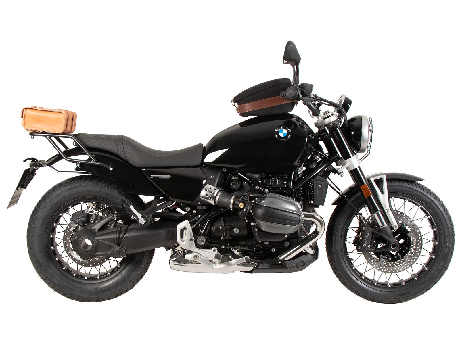Porte-bagages tubulaire noir pour BMW R 12 (24-) Hepco & Becker