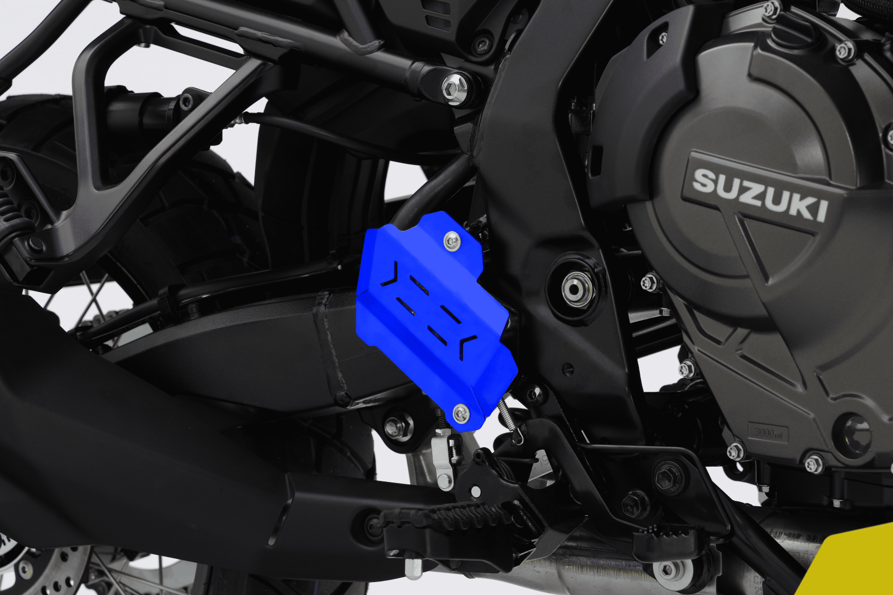 Couvre cylindre de frein bleu en aluminium pour Suzuki V-Strom 800 DE (23-)