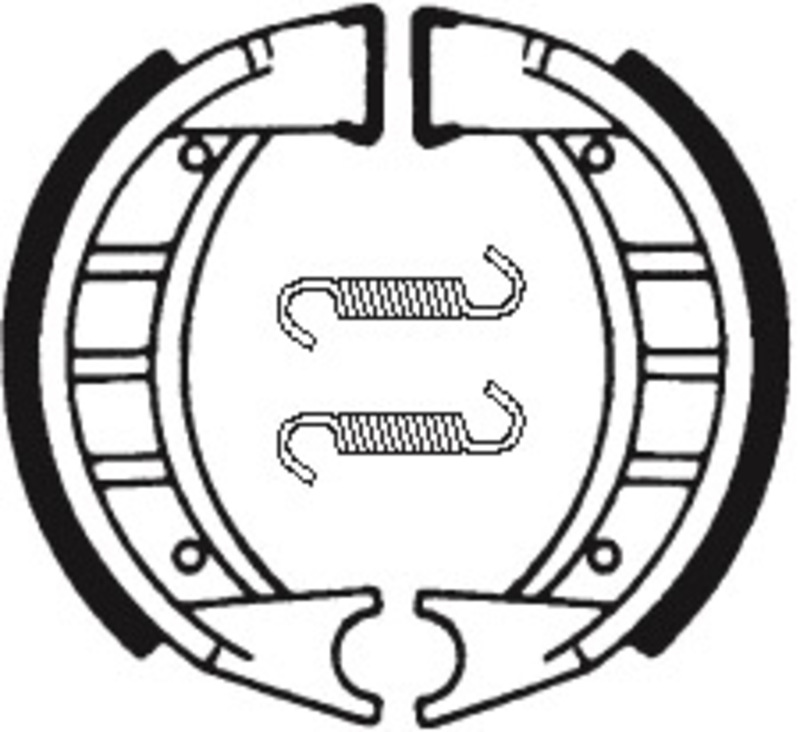 Mâchoires de frein organiques Tecnium - BA191