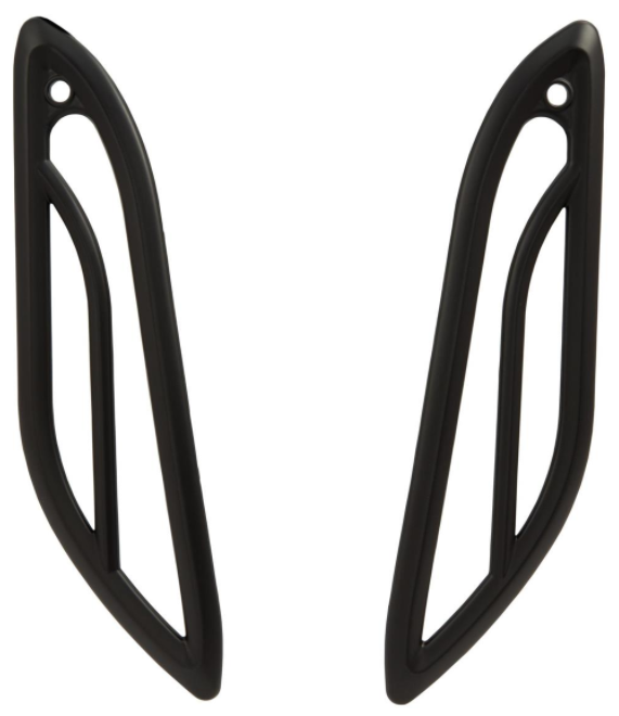 Grille de clignotants droite/gauche, arrière pour Vespa Primavera/Sprint 50-150ccm 2T/4T AC, noir mat