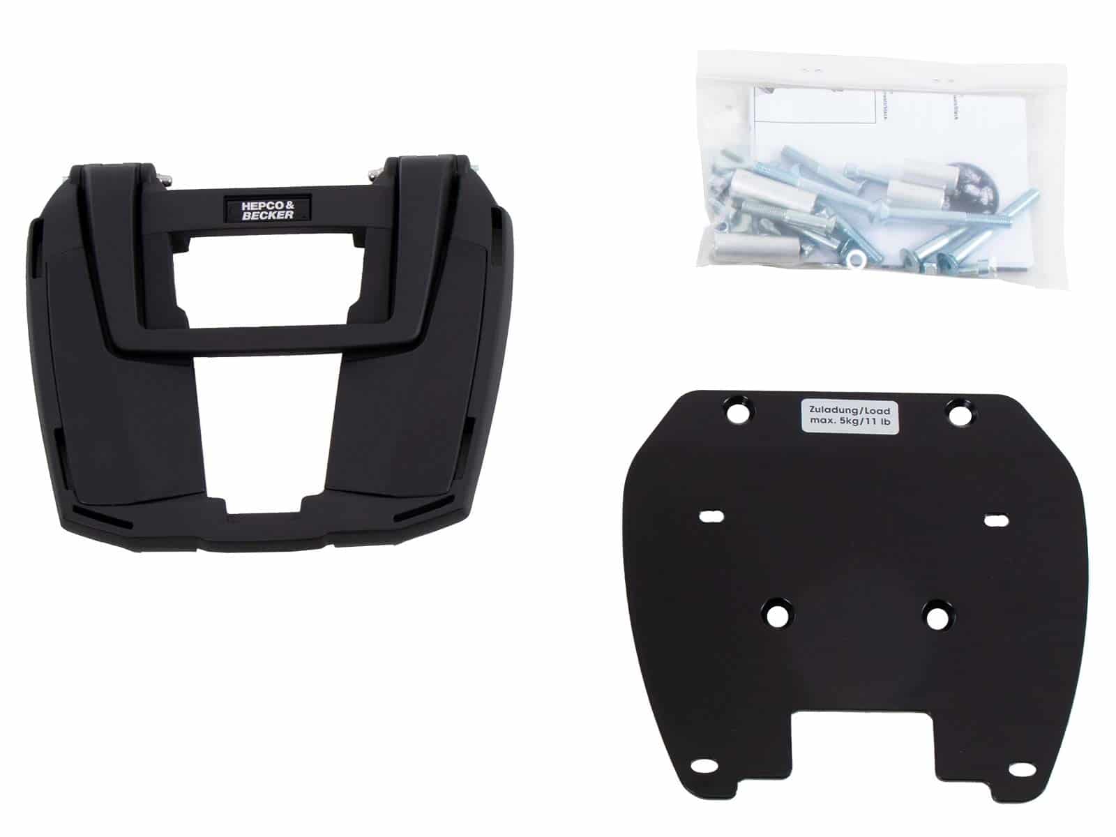 Easyrack porte-topca noir pour BMW F 650 GS Twin /F 700 GS Hepco & Becker