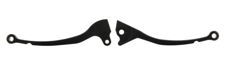 Kit levier de frein sport gauche/droite pour Vespa LX/LXV/S/Primavera/Sprint 50-150ccm, noir mat