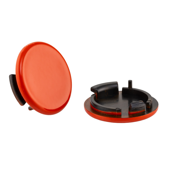 Cache trou de rétroviseur gauche & droite pour Vespa GTS/GTS Super 125 /300ccm (2023-), orange