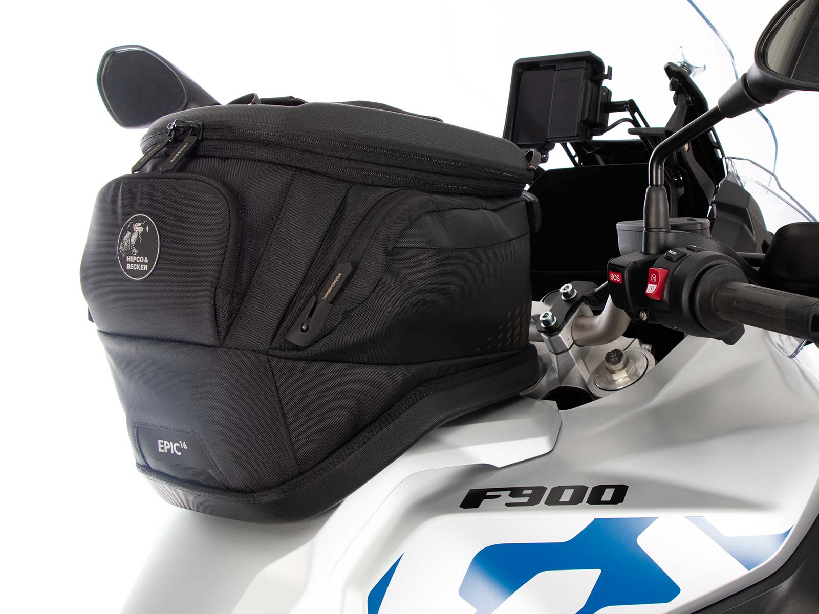 Anneau de réservoir Basic avec unité de fermeture de la sacoche de réservoir pour BMW F 900 GS Adventure (24-)