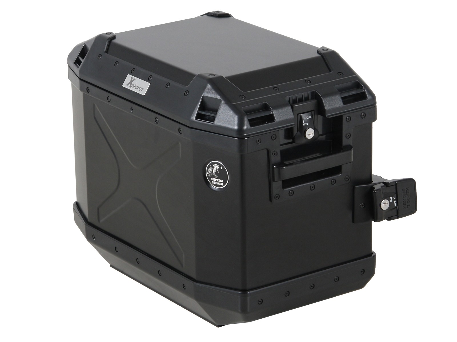 Valises latérales Alu Xplorer 40 black Hepco & Becker