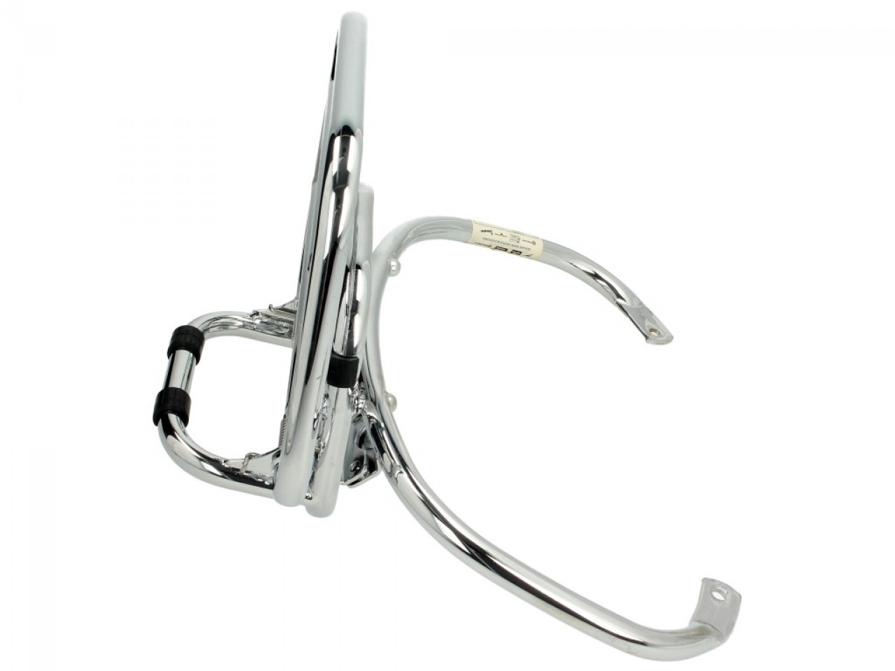 Original support rabattable chromé pour topcase Vespa LX / LXV