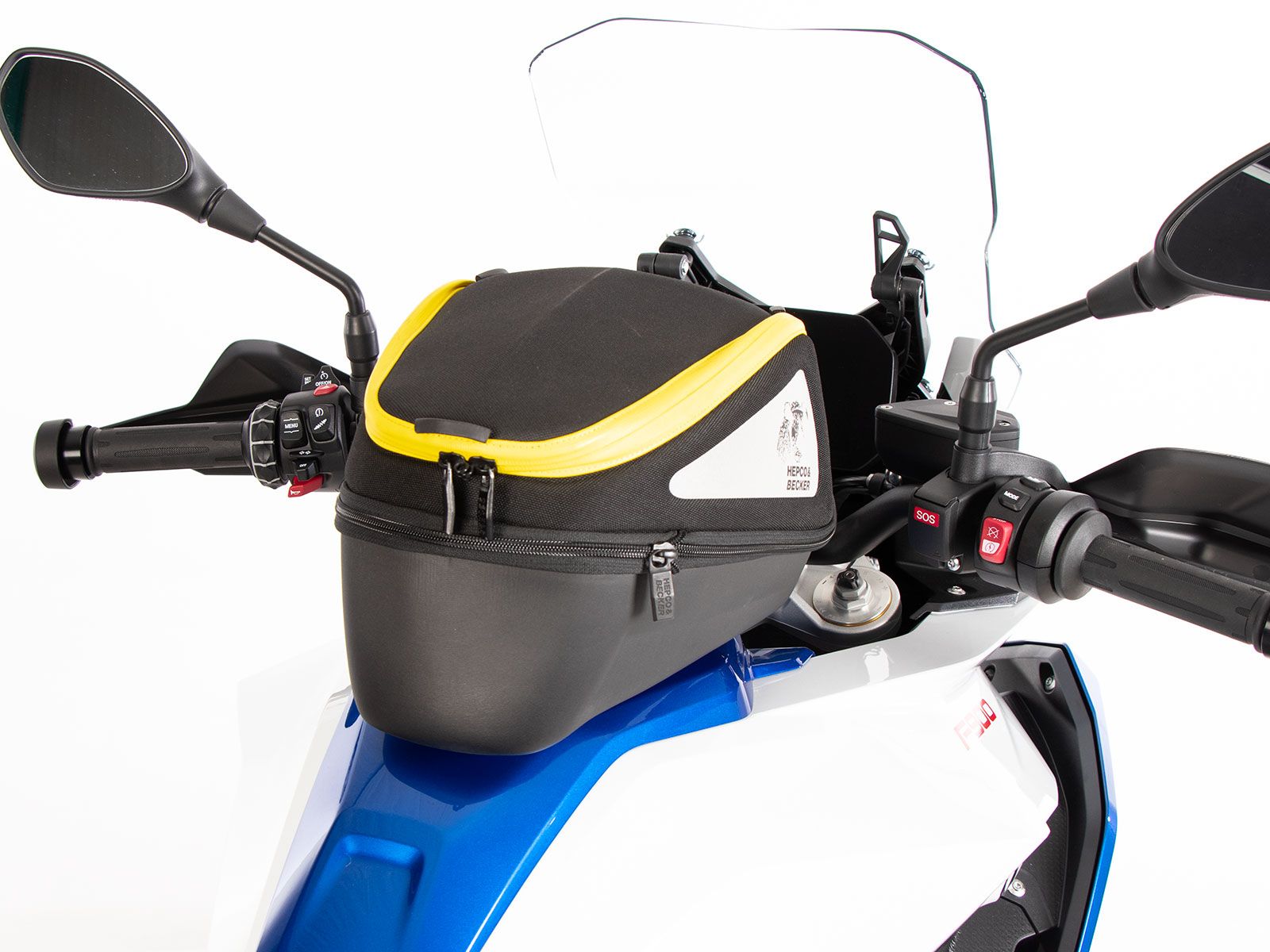 Anneau de réservoir Basic avec unité de fermeture de la sacoche de réservoir pour BMW F 900 XR (25-) Hepco & Becker