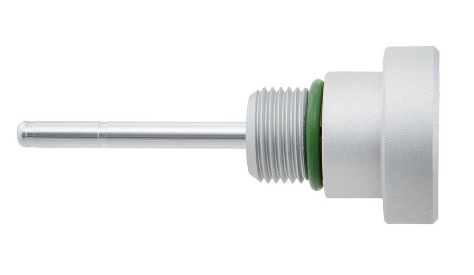 Bouchon de remplissage d'huile moteur pour Vespa, argent mat