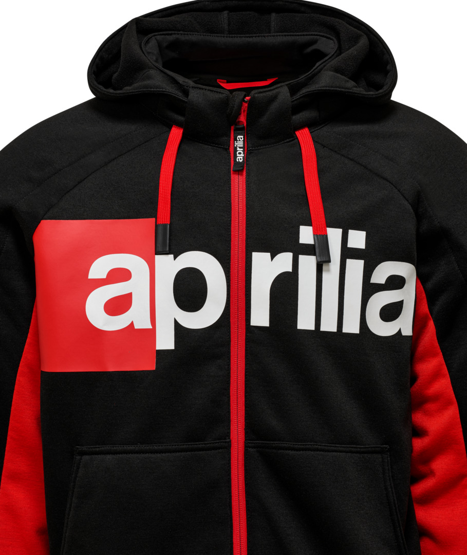 Hoodie Aprilia Next Rival avec protections by Alpinestars