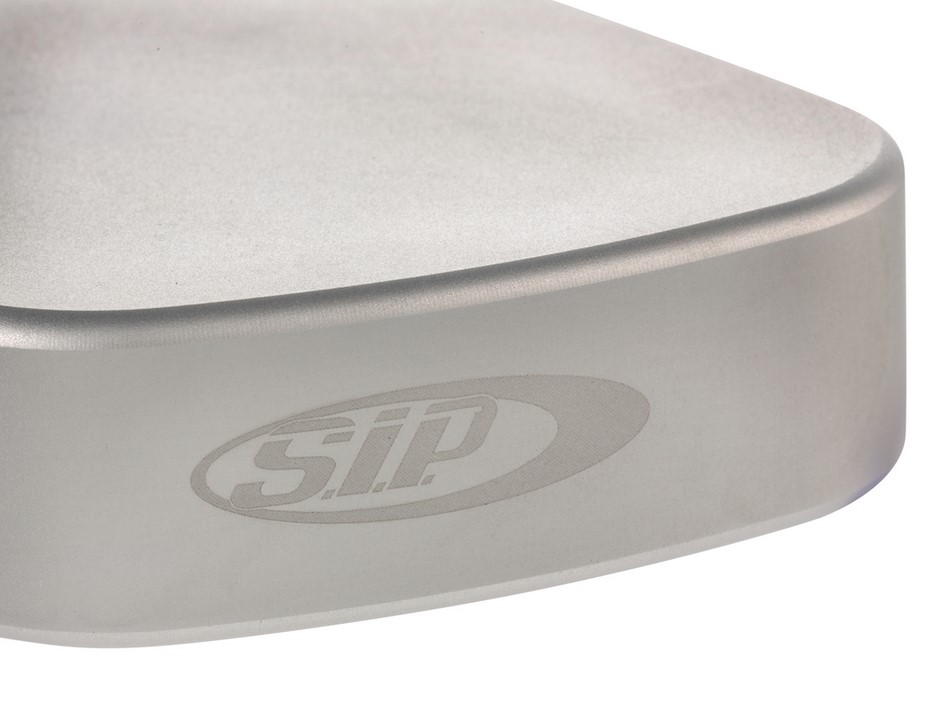 Adaptateur de repose-pieds passager pour Vespa GTS/GTS Super/GTV/GT 60/GT/GT L 125-300ccm, argent mat