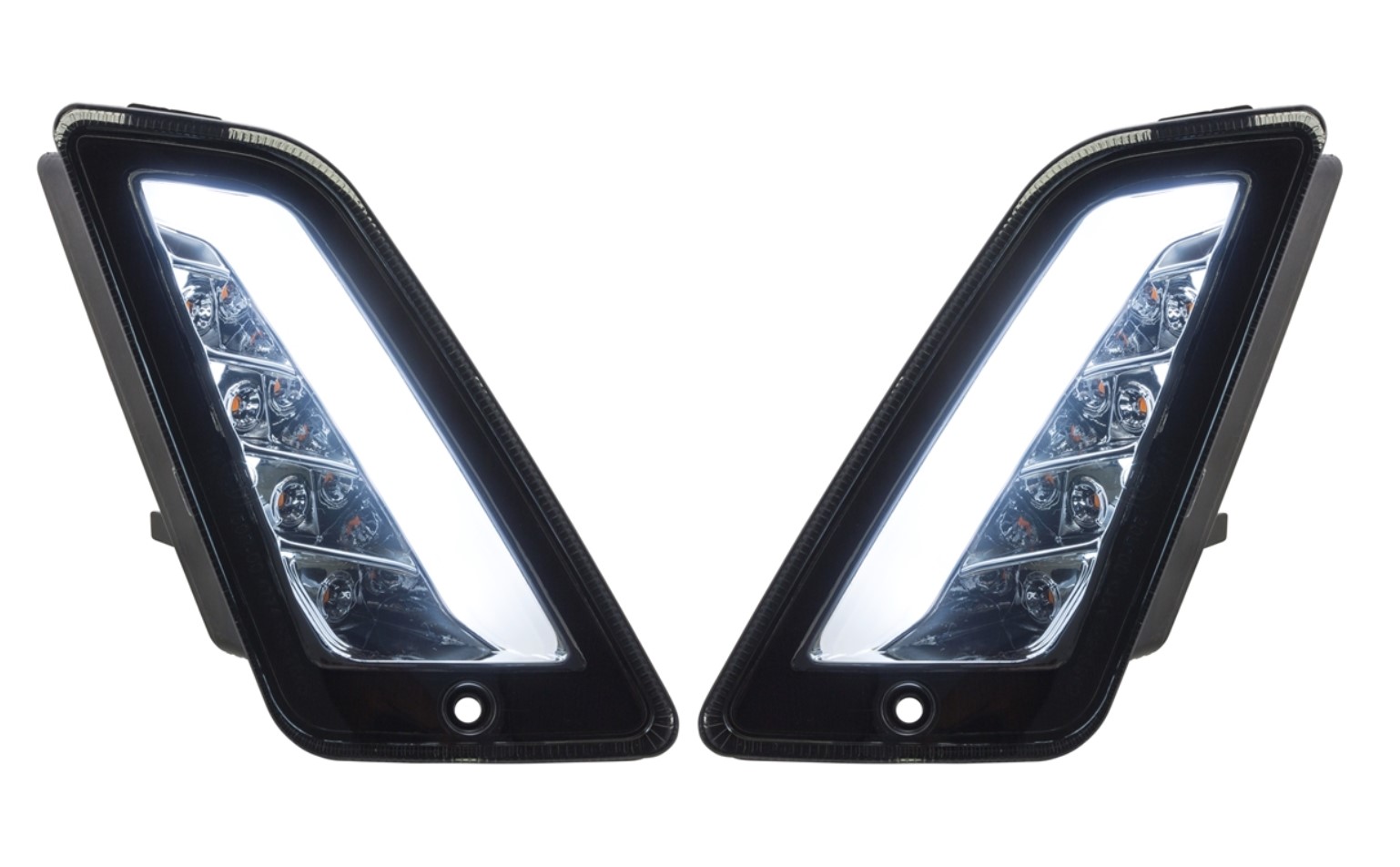 Kit clignotants avant & arrière pour Vespa GTS/GTS Super/GTV/GT 60/GT/GT L ('03-'13), teintés