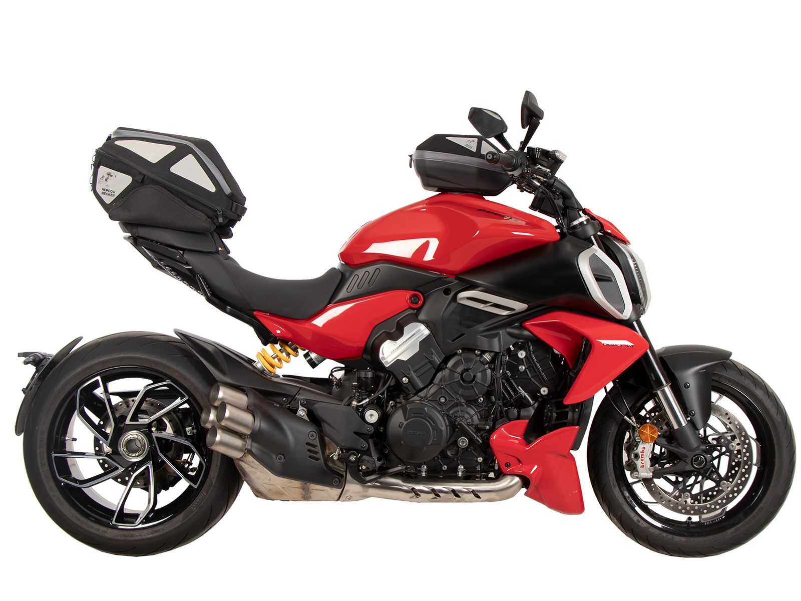 ROYSTER Rearbag Sacoche arrière avec fixation de sangle Hepco & Becker