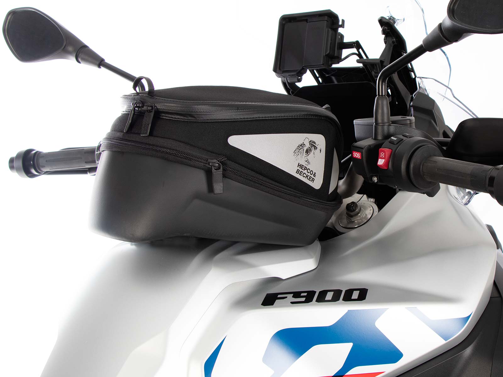 Anneau de réservoir Basic avec unité de fermeture de la sacoche de réservoir pour BMW F 900 GS Adventure (24-)