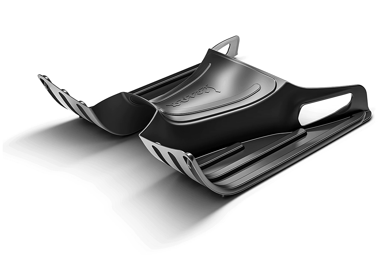 Tapis de sol noir pour Vespa GTS / Super à partir de 2023-