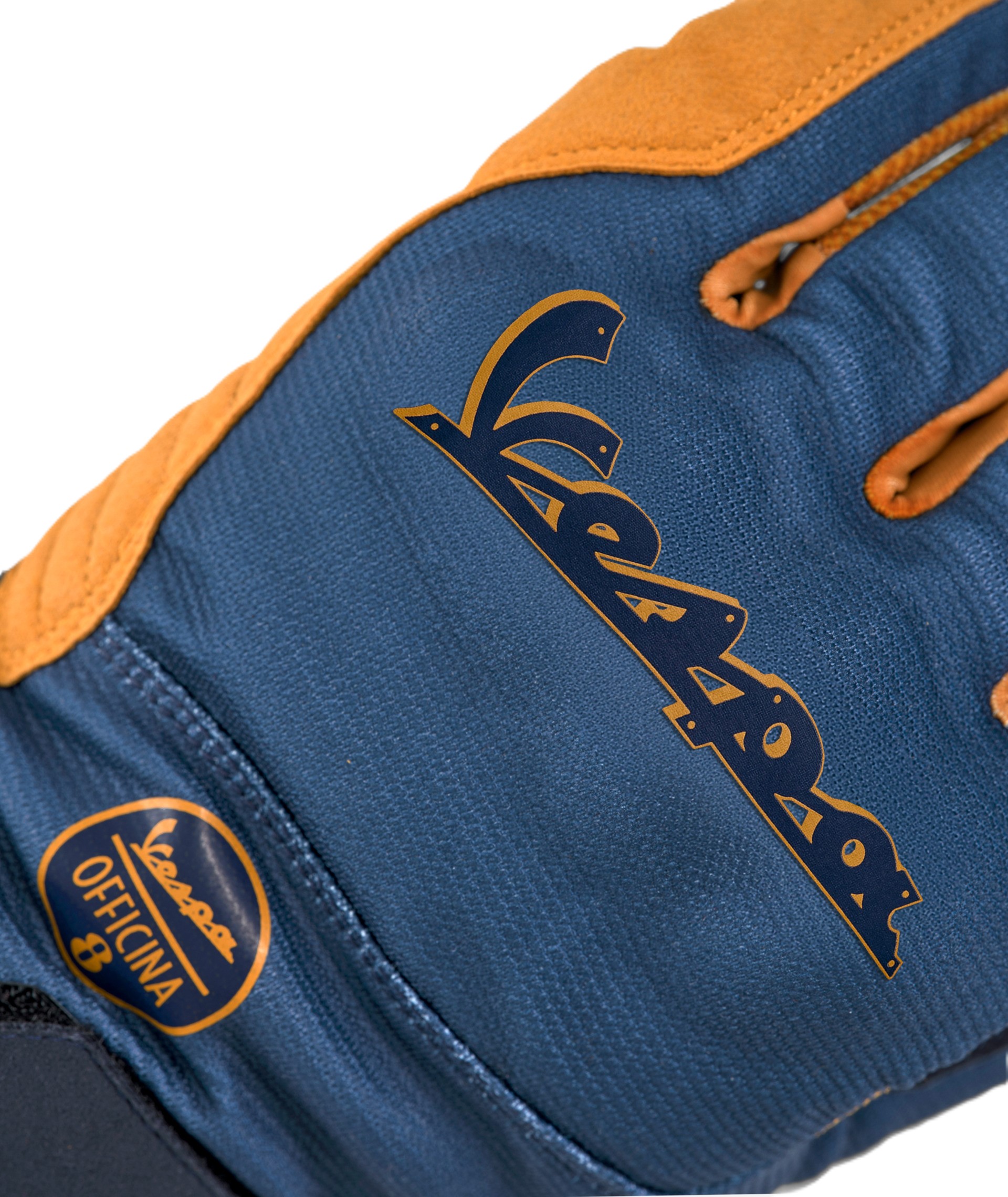 Gants Vespa Officina 8 bleu jaune