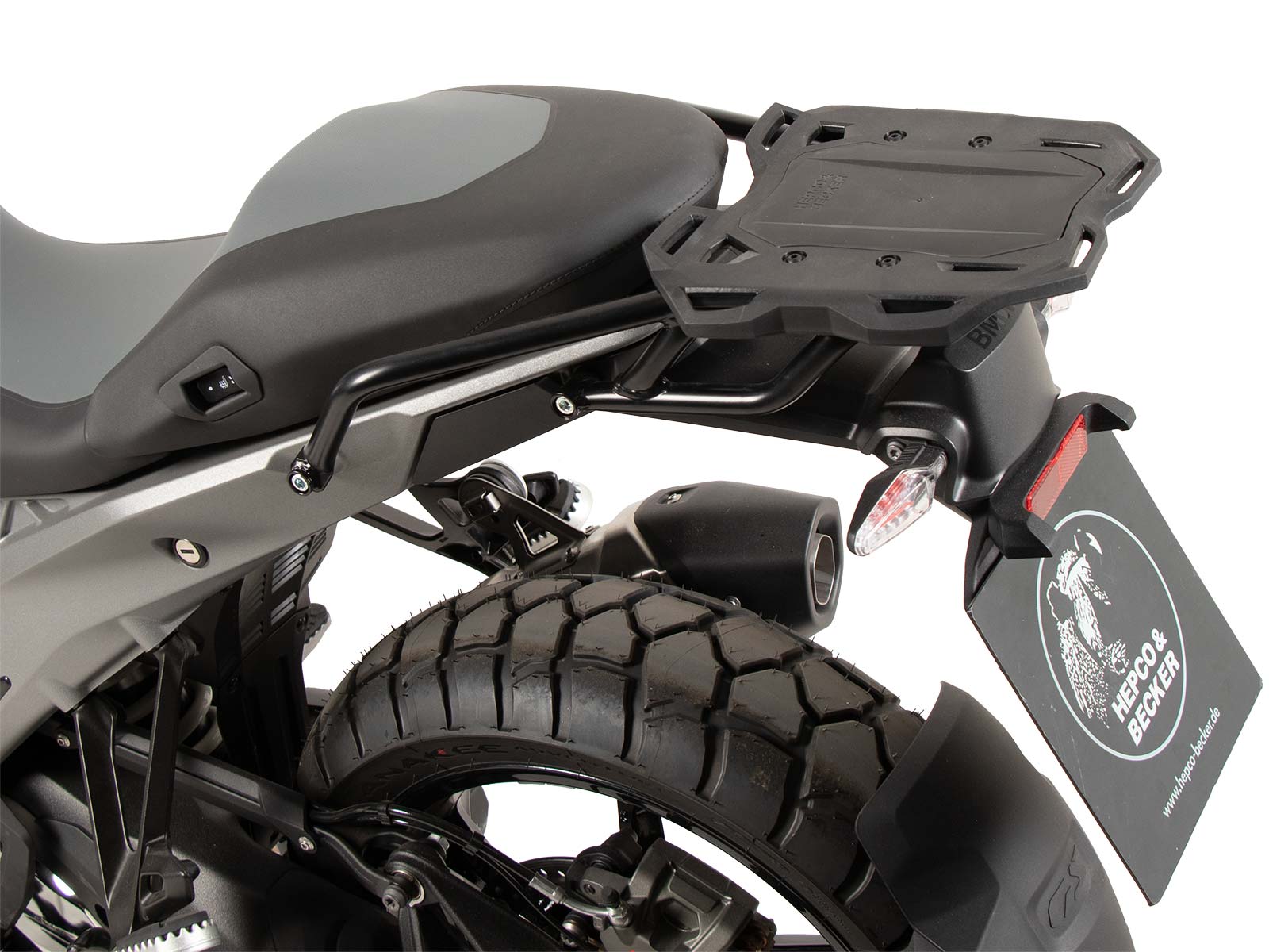 Porte-bagages arrière Smartrack noir pour BMW R 1300 GS (23-) Hepco & Becker
