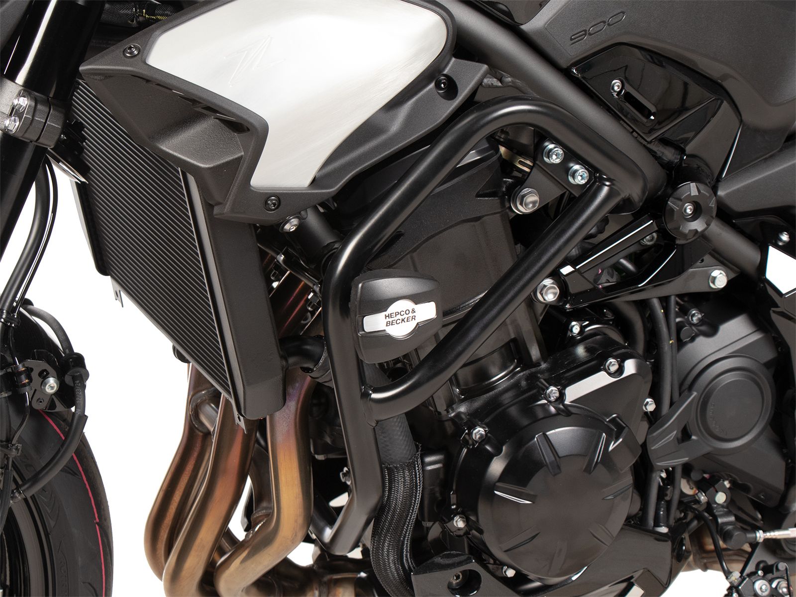 Arceau de protection moteur avec protectionpad pour Kawasaki Z 900 /SE (25- ) Hepco & Becker