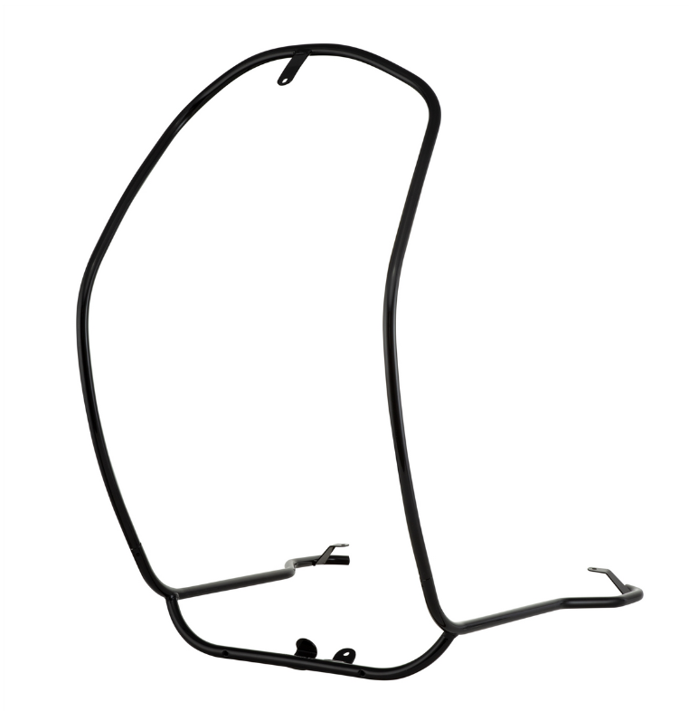 Arceau de protection pour les jambes pour Vespa Primavera /Sprint 50-150ccm, noir brillant