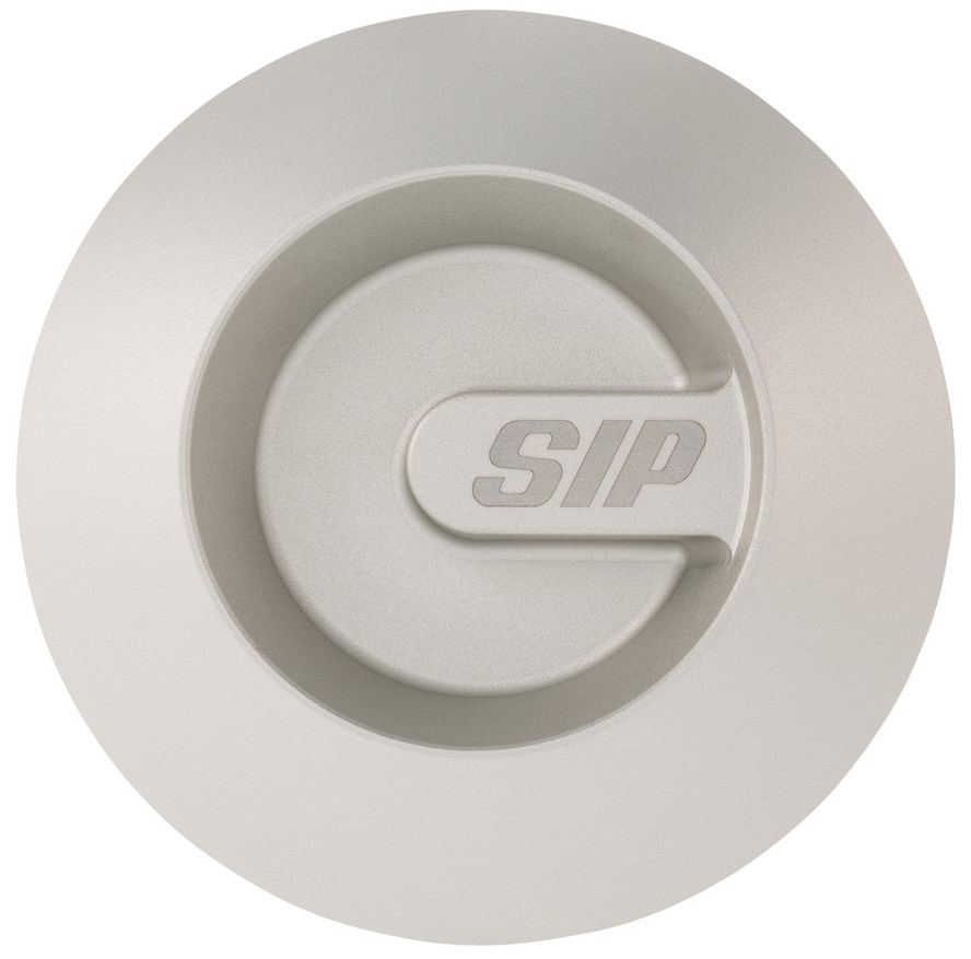 Cache couvercle vario pour Vespa, argent mat