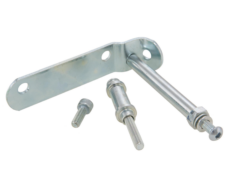 Porte-bagages avant pour Vespa Primavera /Sprint /Elettrica 50-150ccm, pliable, noir brillant