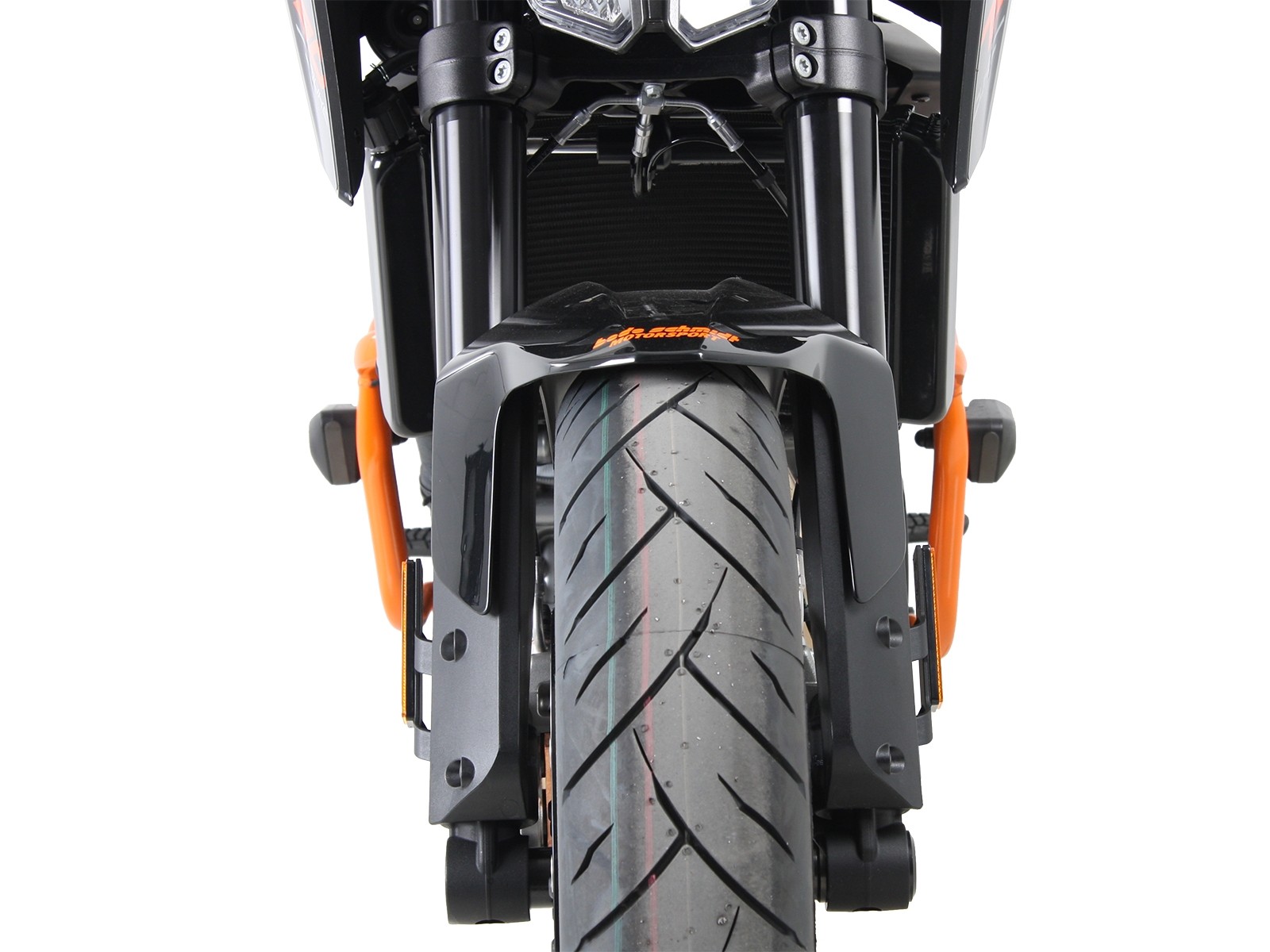 Arceau de protection moteur orange KTM 790 Duke à partir de l'année 2018 Hepco & Becker