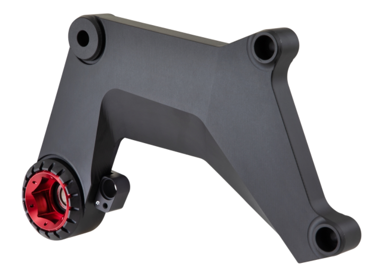 Bras oscillant pour pot d'échappement racing, arrière pour Vespa GTS/GTS Super/GTV 125-300ccm avec ABS, noir