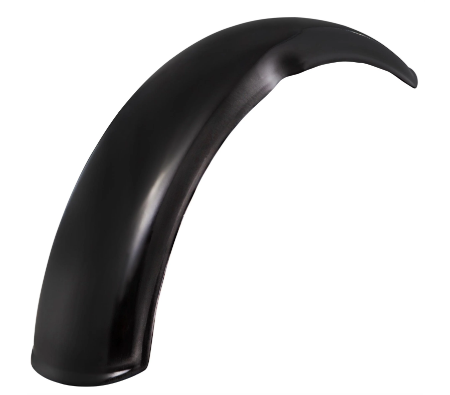 Aile Garelli EVO II sans support, universel pour Vespa PX 80-200ccm, GFK, noir