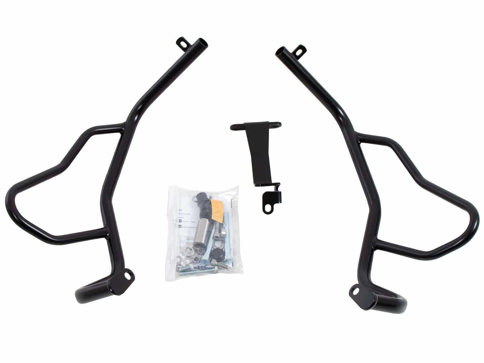 Arceau de protection du réservoir noir pour BMW F 800 GS (24-) Hepco & Becker