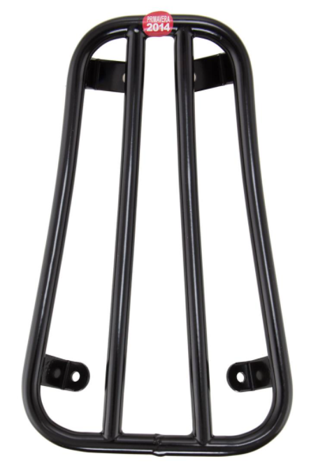 Porte-bagages passe-partout noir pour Vespa Primavera/Sprint 50-150ccm