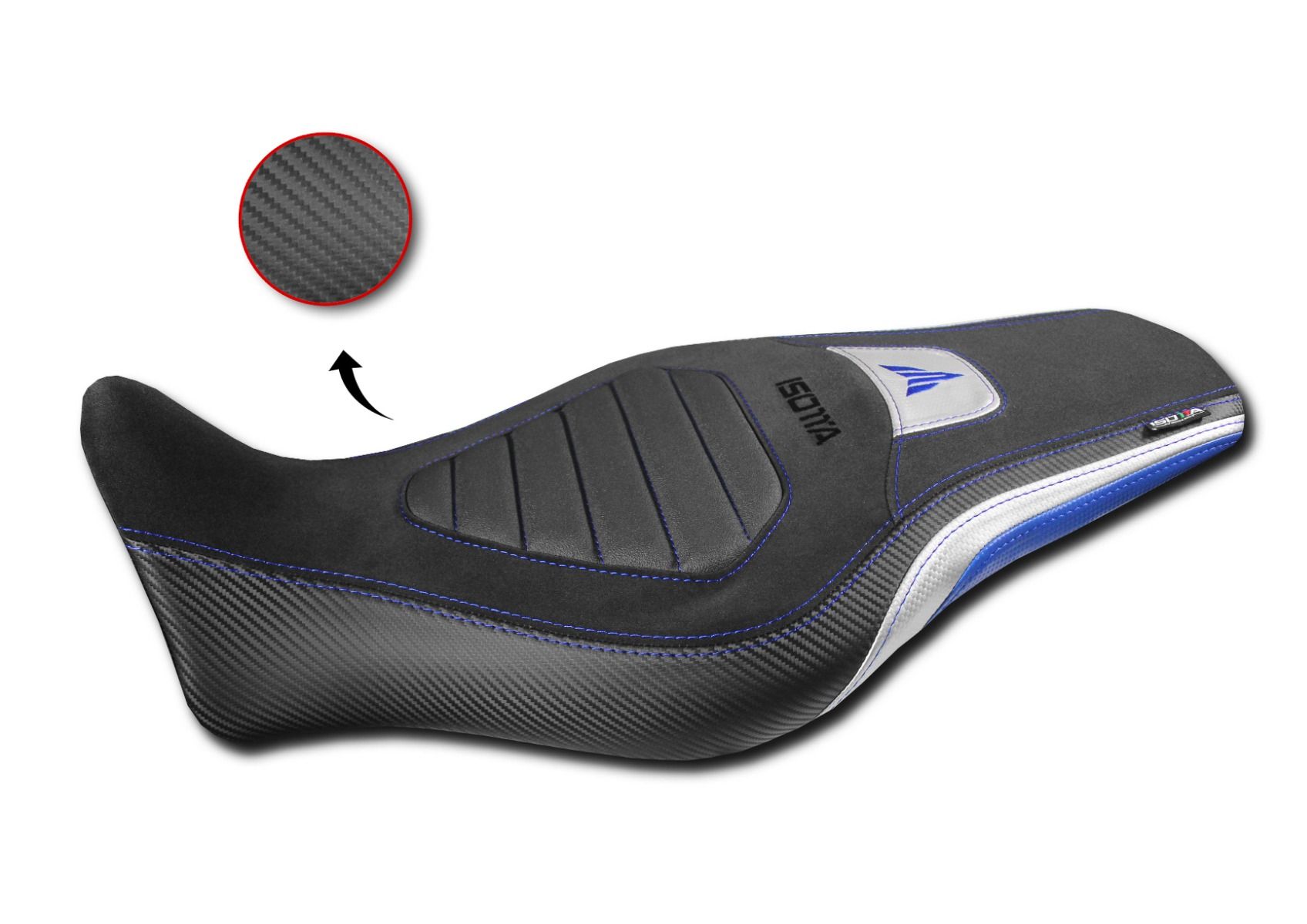 Housse de selle bleue pour Yamaha MT-09 (21-23)