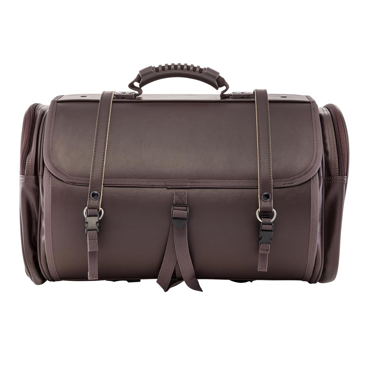 Sac "Classic" grand pour porte-bagages pour Vespa - marron foncé, similicuir