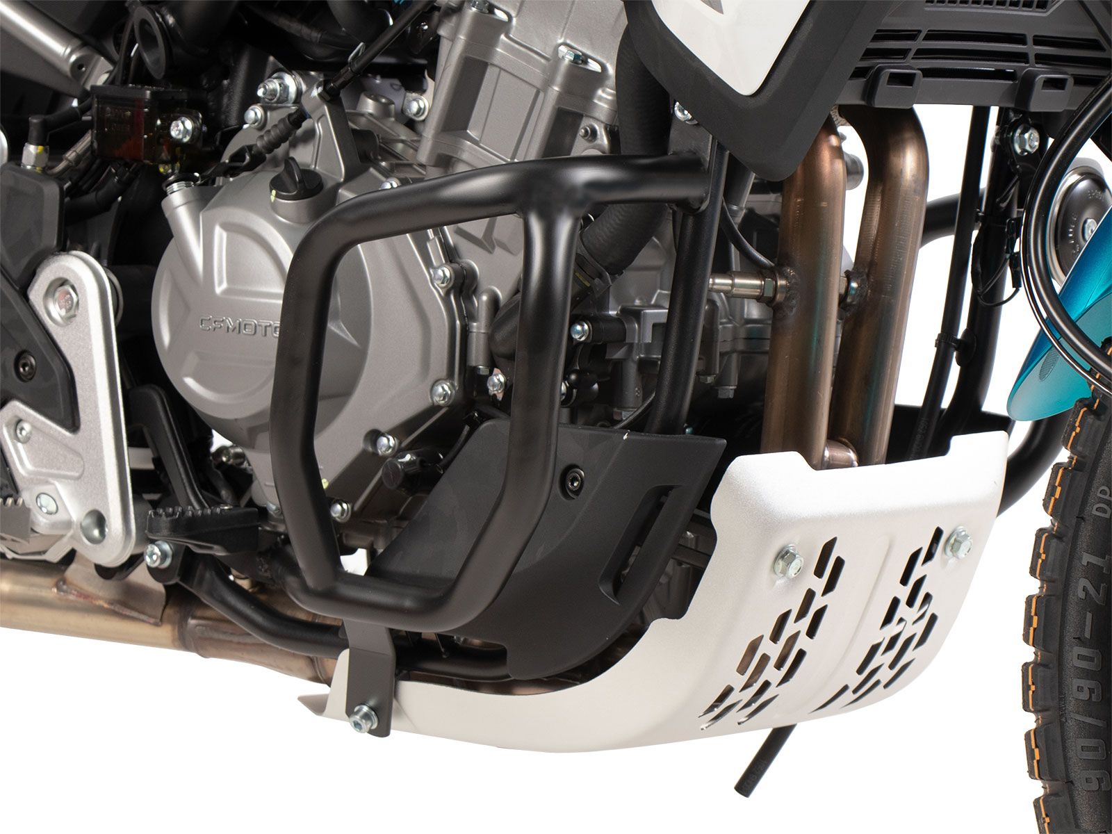 Arceau de protection moteur noir pour CFMoto 450 MT (24-) Hepco & Becker