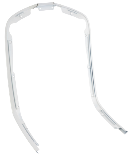 Tube mono fente jambière blanc pour Vespa Primavera/Sprint 50-150ccm