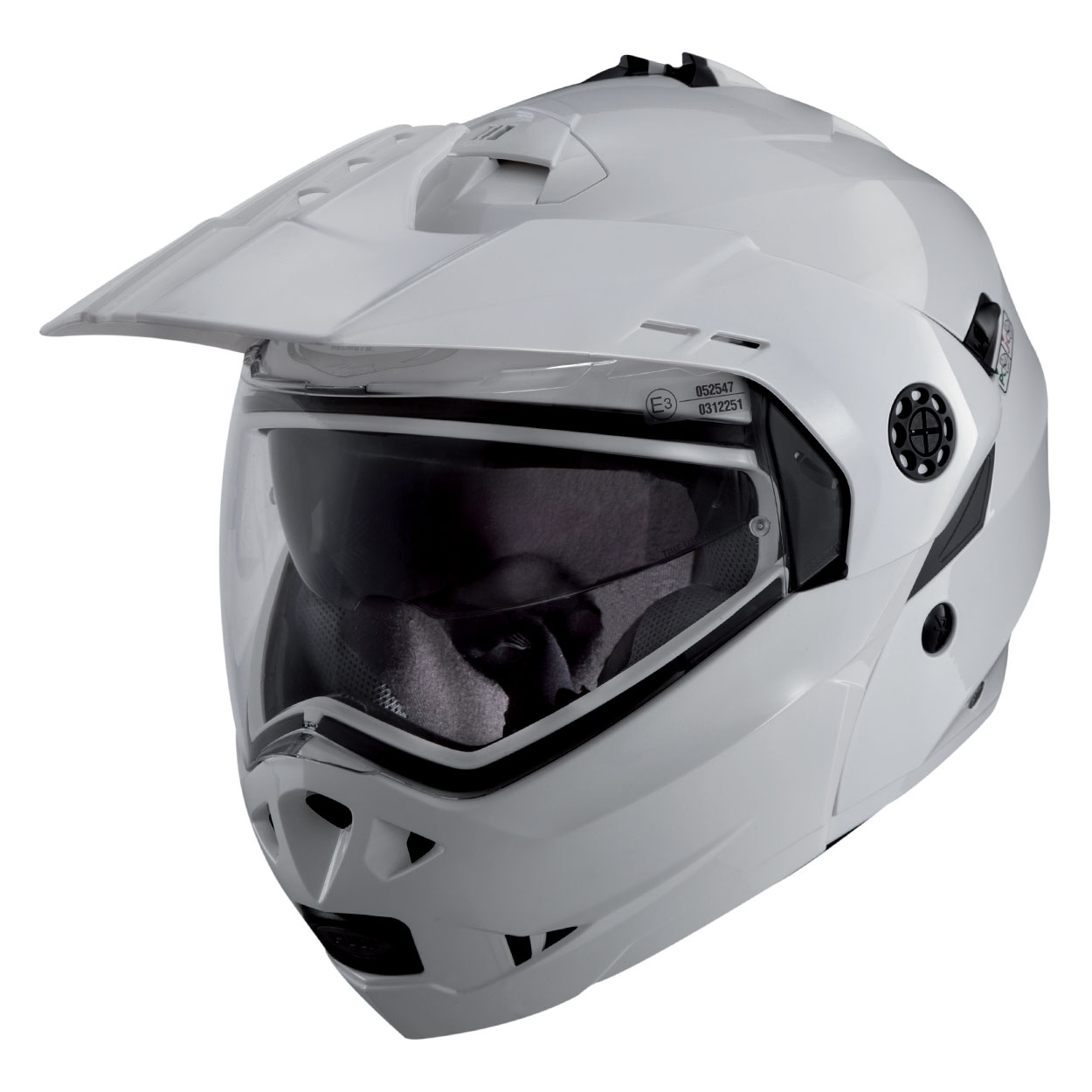 Caberg casque TourmaxI, blanc métallisé