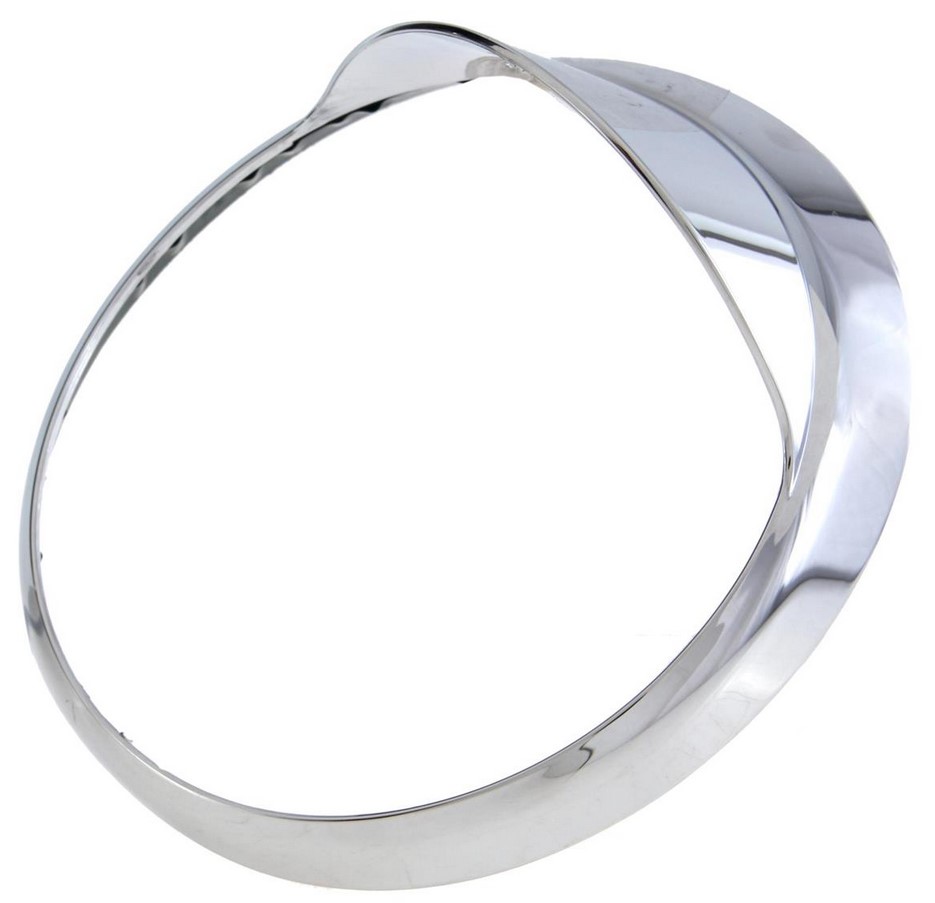 Anneau de lampe pour Vespa GTS/GTS Super/GT/GT L 125-300ccm, chrome