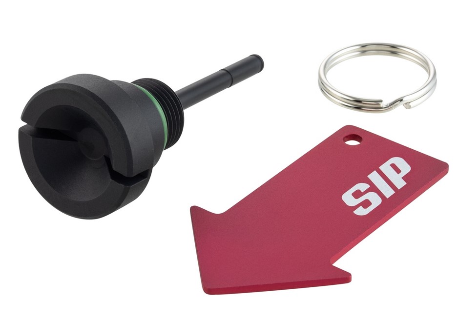 Bouchon de remplissage d'huile moteur pour Vespa, noir mat