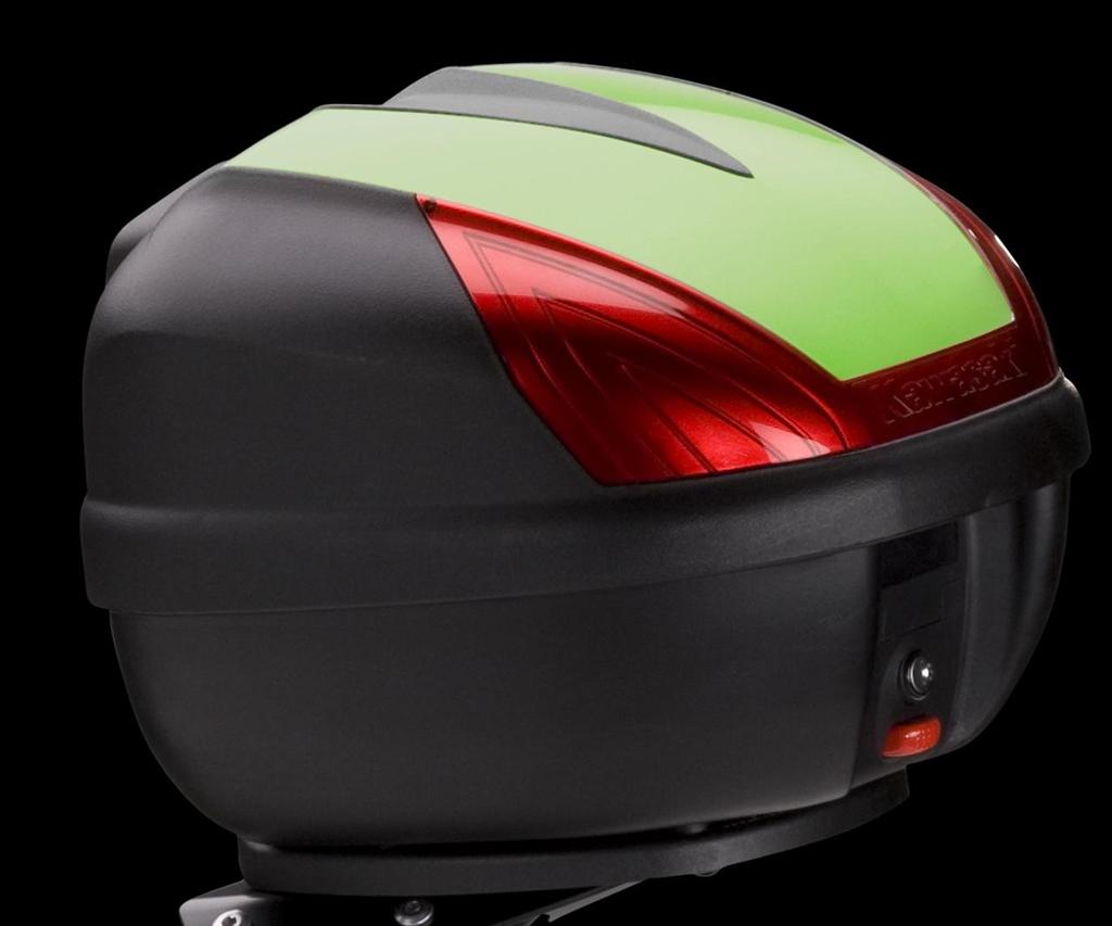 Couverture Top Case (30 L) Candy Lime Green Type 3 ER-6f 216/ER-6n 2016 Original Kawasaki