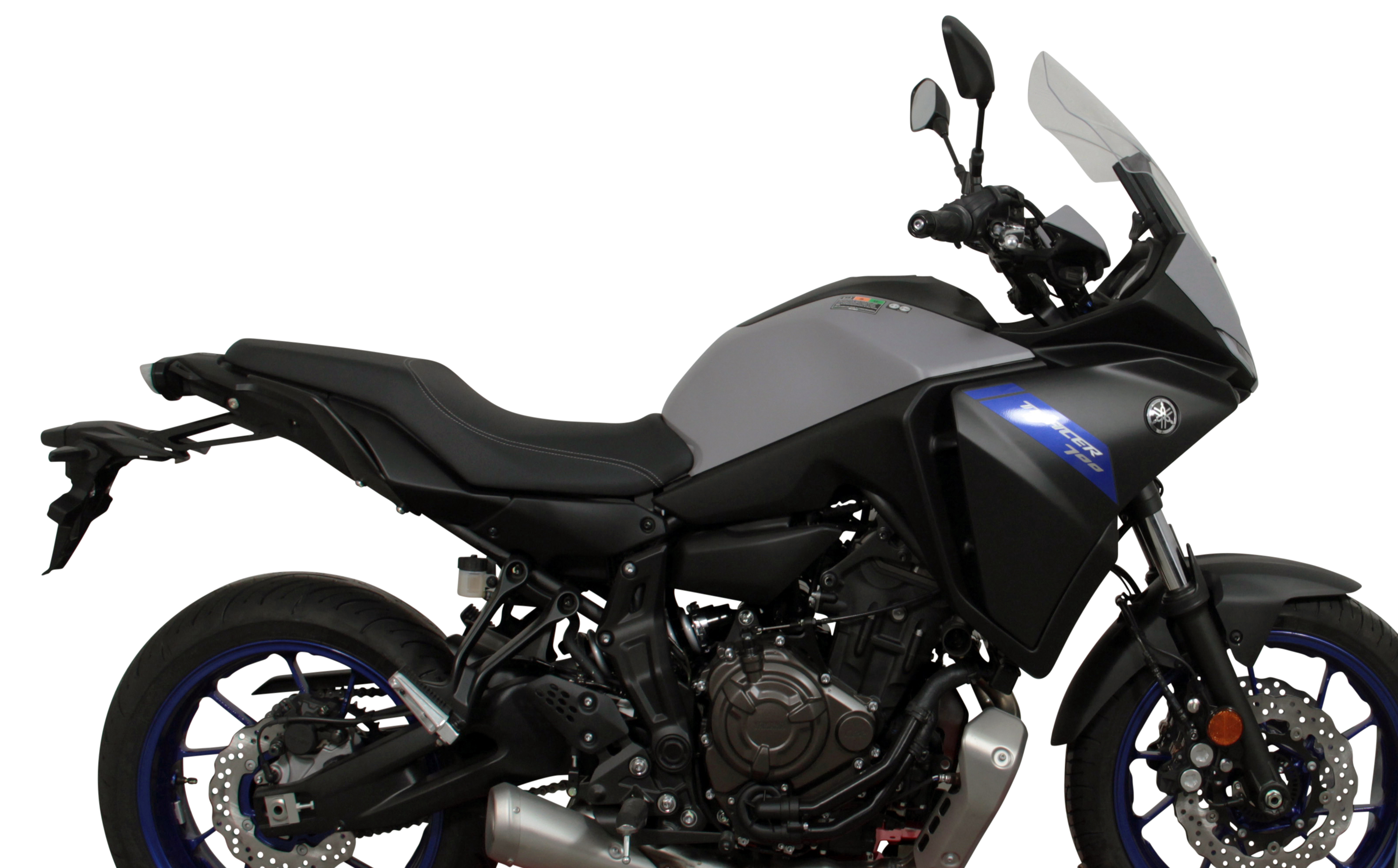Pare-brise de randonnée MRA "TM" incolore pour Yamaha Tracer 700 / Tracer 7 (20-24)