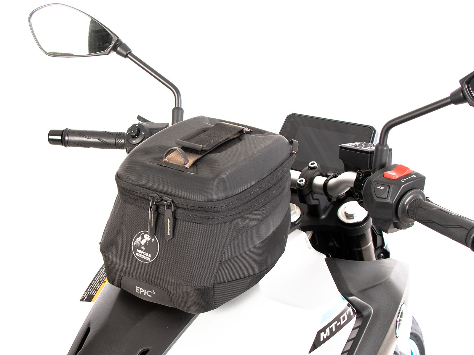 Anneau de réservoir Basic avec unité de fermeture de la sacoche de réservoir pour Yamaha MT-07 / Y-AMT (25- ) Hepco & Becker