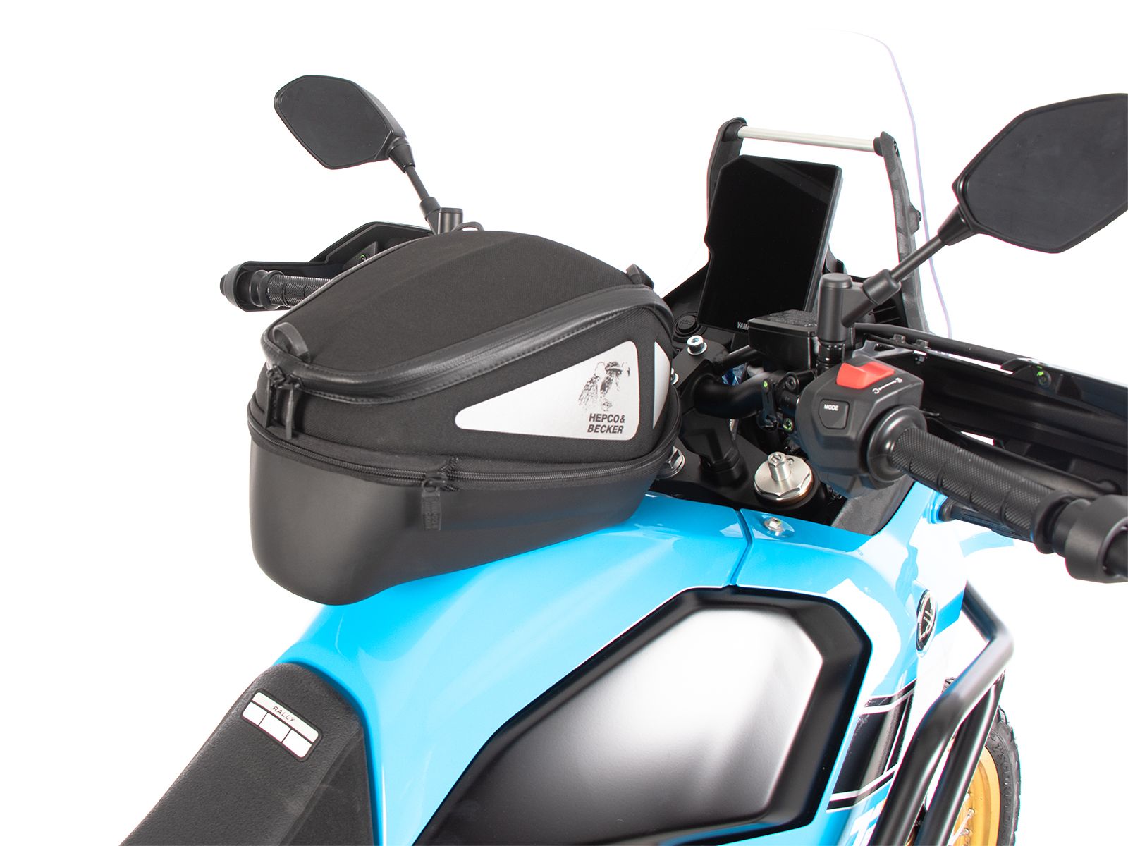 Anneau de réservoir Basic avec unité de fermeture de la sacoche de réservoir pour Yamaha Ténéré 700 Rally (25-) Hepco & Becker