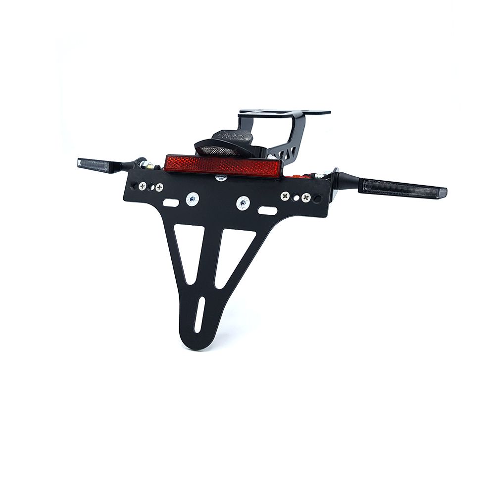 Kit support de plaque d'immatriculation-clignotant SQ-LED pour Yamaha Tenere 700 (19-24)